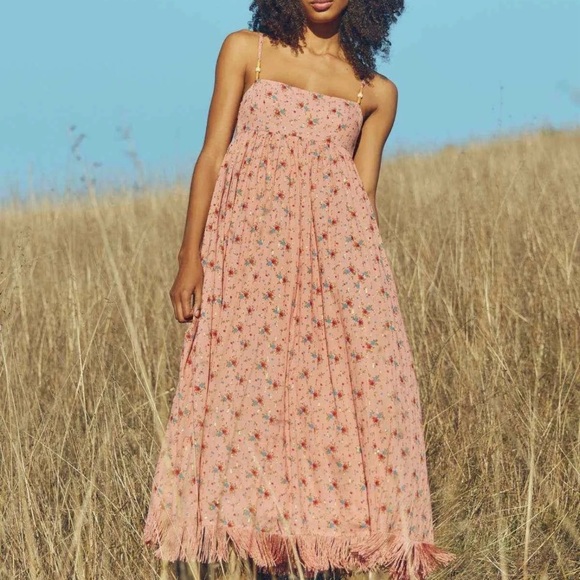 EDDY Dresses & Skirts - EDDY Floral Pink Maxi Dress